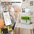 thumbnail image 5 of LetPot MINI 5-Pod Hydroponics System - APP&WiFi Controlled Smart Indoor Garden with Grow Lights, Height Adjustable, Gardening Gift for Beginners, Green, 5 of 11