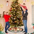 thumbnail image 2 of Christmas Tree Skirt - Christmas Tree Decorations, Fall Tree Skirt, Double Sided Home Decorations, Gnome Tree Skirt Red Christmas Tree Skirt, 36 inch Tree Skirt for Holiday Party Supplies Ornaments, 2 of 6
