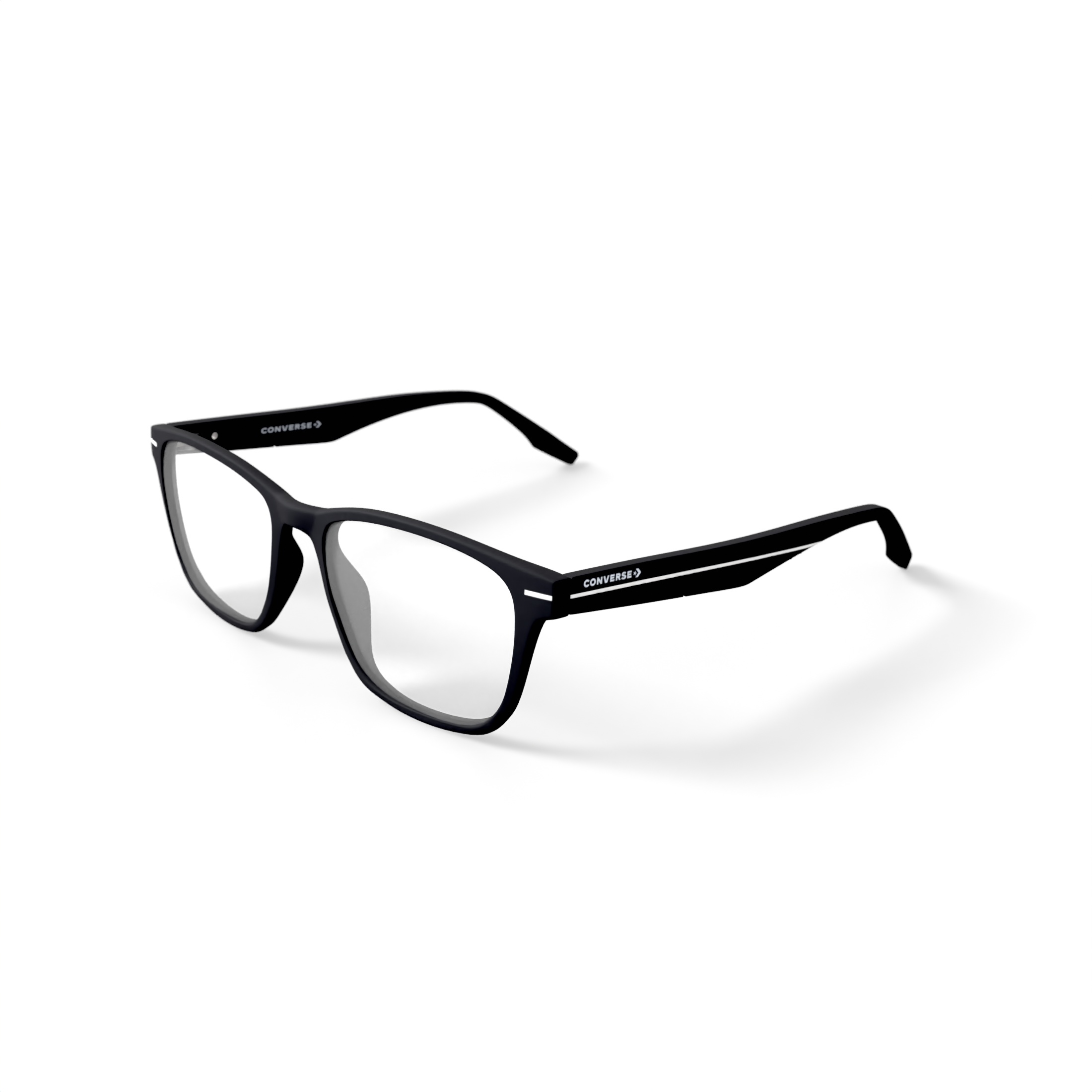 Converse Men's CV5008 Prescription Eyeglasses with Case, Black
