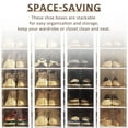 Shoes Box Installationfree Organizer Containers Drawer with Lids