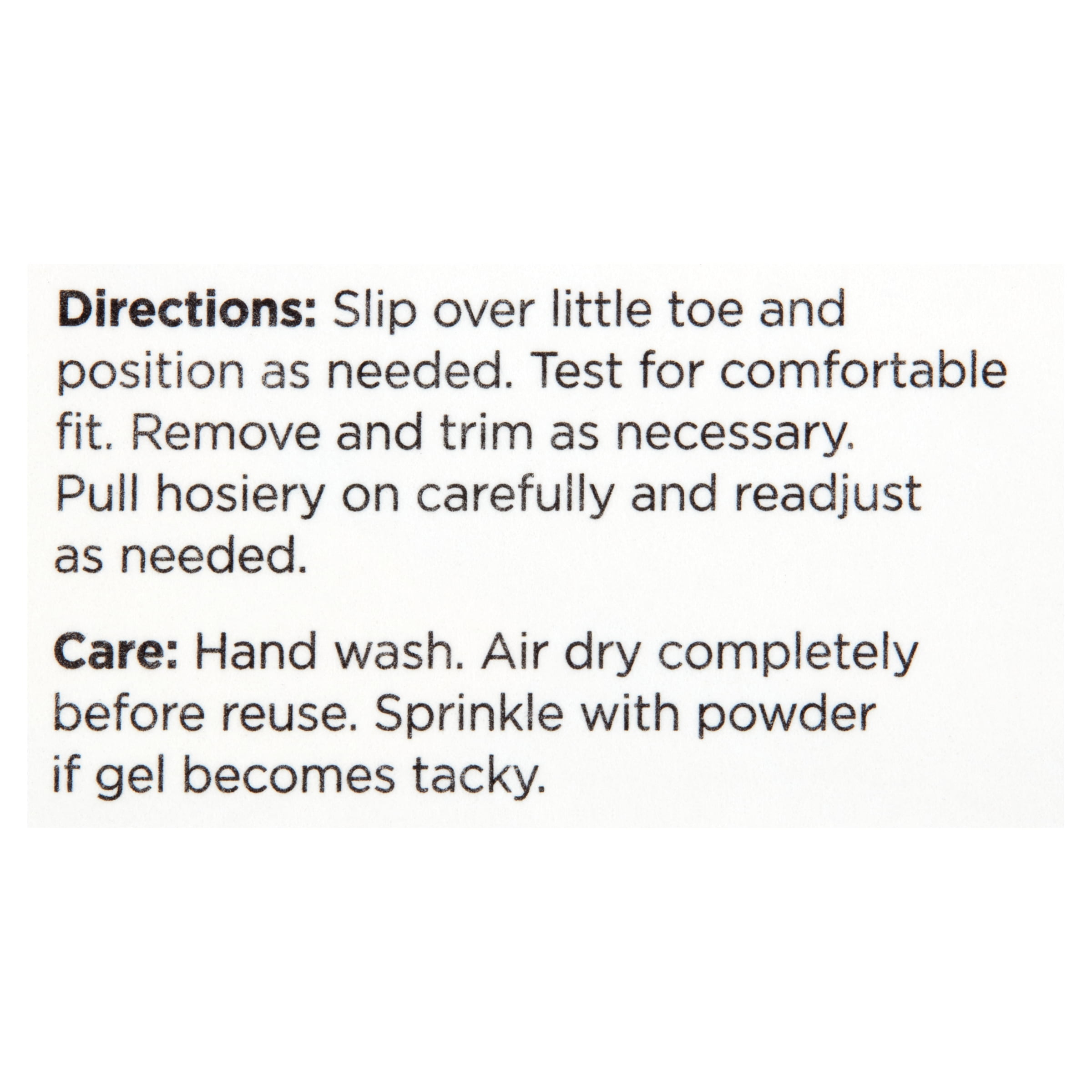 Equate Little Toe Gel Sleeves, 2 Count