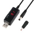 thumbnail image 1 of LOVIVER Power Cable Adjustable Step up Accessories Supply for 5.5/3.5mm Router Plug Jack, 1 of 8