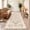 Beige, variant on ICEANT 2'x6' Area Rug, Vintage Boho Runner Rugs for Hallway Kitchen Entryway Doormats, Non-slip Low Pile Carpet Machine Washable, Red