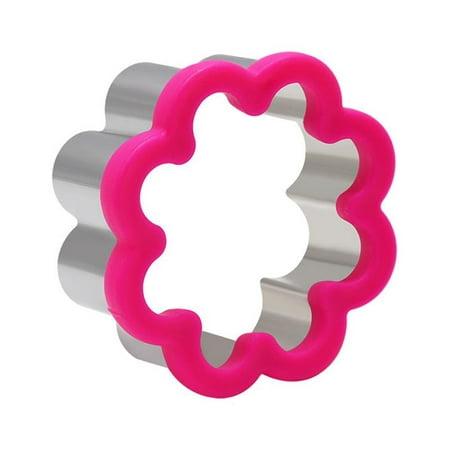 

Frcolor 2pcs Flower Cookie Cutter Stainless Steel Cutters Molds Cutters for Making Cookie Random Color