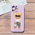 thumbnail image 1 of Divertida funda de teléfono de oso deportivo a la moda para iPhone 14 PRO 12 Pro Max 11 Pro XR XS MAX X 6s 8 7 Plus, funda de TPU para iphone 13 pro max Tan Jianjun unisex, 1 of 2