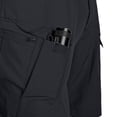 thumbnail image 7 of Men's Cargo Shorts Relaxed Fit Side Elastic Waisted Stretch Cotton Twill Short with Multi Pockets Outdoor Pant (M, Black), 7 of 7
