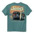 thumbnail image 1 of Jeep Surf Beach T-Shirt Imprimé Pigmenté Recto-Verso-2xlarge, 1 of 1