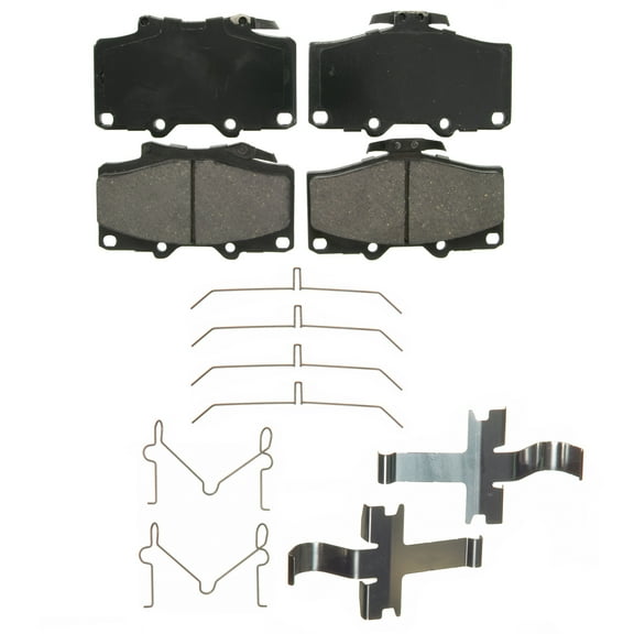 Wagner QuickStop ZD611 Ceramic Disc Brake Pad Set Fits select: 1991-1995 TOYOTA 4RUNNER, 1994-1998 TOYOTA T100