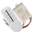 thumbnail image 3 of Interruptor de control remoto RF de luz de lámpara con receptor inalámbrico de CA 180-240 V de encendido y apagado (3 vías, 3 x 1000 W), 3 of 8