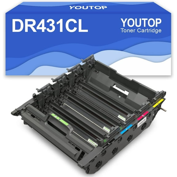 YOUTOP DR-431CL DR431CL Imaging Unit for DR-431CL DR431CL Drum Unit Replacement for Brother HL-L8260CDW L8360 L8360CDW L8360CDWT DCP-L8410CDWT L8410CDW MFC-L8610 L8610CDW