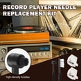 thumbnail image 3 of 2pcs Record Player Needle Replacement for ATN3600L Turntable Stylus Compatible with AT-LP60XBT-USB Vinyl, 3 of 3