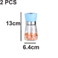 thumbnail image 2 of Salero y pimentero Molinillo de pimienta de grosor ajustable para sal marina, especias, acero inoxidable, 2 of 5