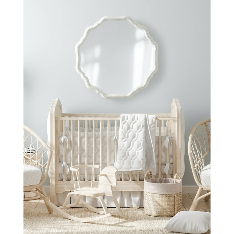 White round hot sale mirror nursery