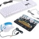 thumbnail image 3 of Gaming Keyboard Mouse Headset & Mouse para computadora de escritorio blanco Sunnimix Combo de teclado para juegos, 3 of 8