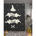thumbnail image 2 of Halloween Trick or Treat Witch Hat Shower Curtain Set ，Waterproof Fabric Shower Curtains Shower Curtains for Bathroom,Bathroom Decor 36"x72", 2 of 6