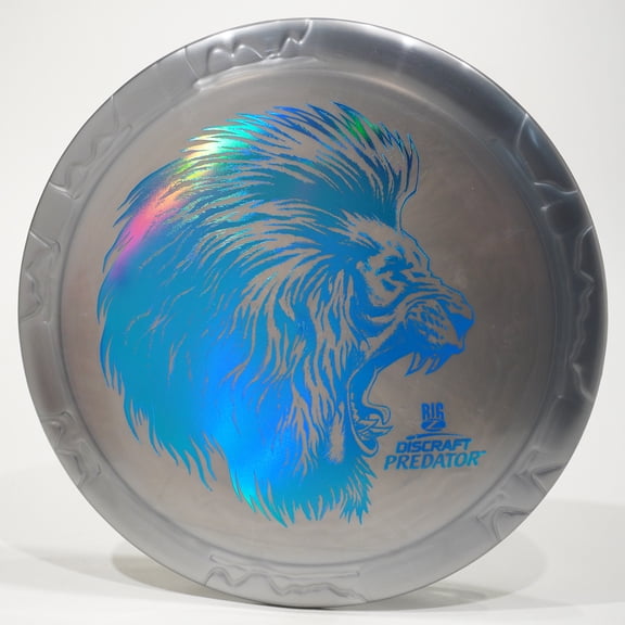 Discraft Big Z Predator Disc Golf Distance Driver, Pick Color/Weight [Stamp & Exact Color May Vary] Gray 173-174 grams