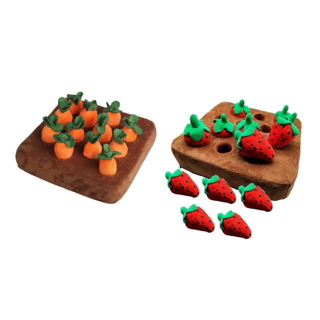 Juguete De Peluche De 2 Piezas, Fruta Vegetal, Tira De Los Juguetes De Peluche