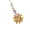 Champagne, variant on Yihuala Crystal Suncatchers for Window Hanging Sunflowers Garden Sun Catchers with Crystals rainbows Maker Outdoor indoor Decors
