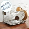 thumbnail image 6 of REGALWOVEN 100Pcs Kitchen Sinks Rack Feet, Plastic Sink Protective Replacement Clear 4 x 7.5mm, 6 of 6