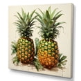 thumbnail image 2 of Designart "Vintage Tropical Pineapples" Food & Beverage Wall Decor, 2 of 5