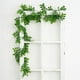 thumbnail image 5 of Plantas artificiales verdes para colgar en la pared, plantas falsas para decoración de interiores, plantas de plástico para colgar en la pared., 5 of 9
