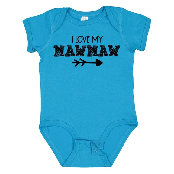 Inktastic I Love My Mawmaw with Arrow Boys or Girls Baby Bodysuit