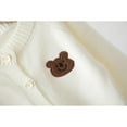 thumbnail image 4 of Esaierr Toddler Baby Boy Girl Fashion Sweater for Kids Cardigan Jacket Autumn Winter Cute Cartoon Crewneck Knitting Cardigan Sweater for 0M-6T, 4 of 4