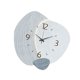 thumbnail image 5 of Reloj de pared nórdico con dibujos animados para decoración de habitaciones, creativo, sin tictac, para niños. azul, 5 of 9