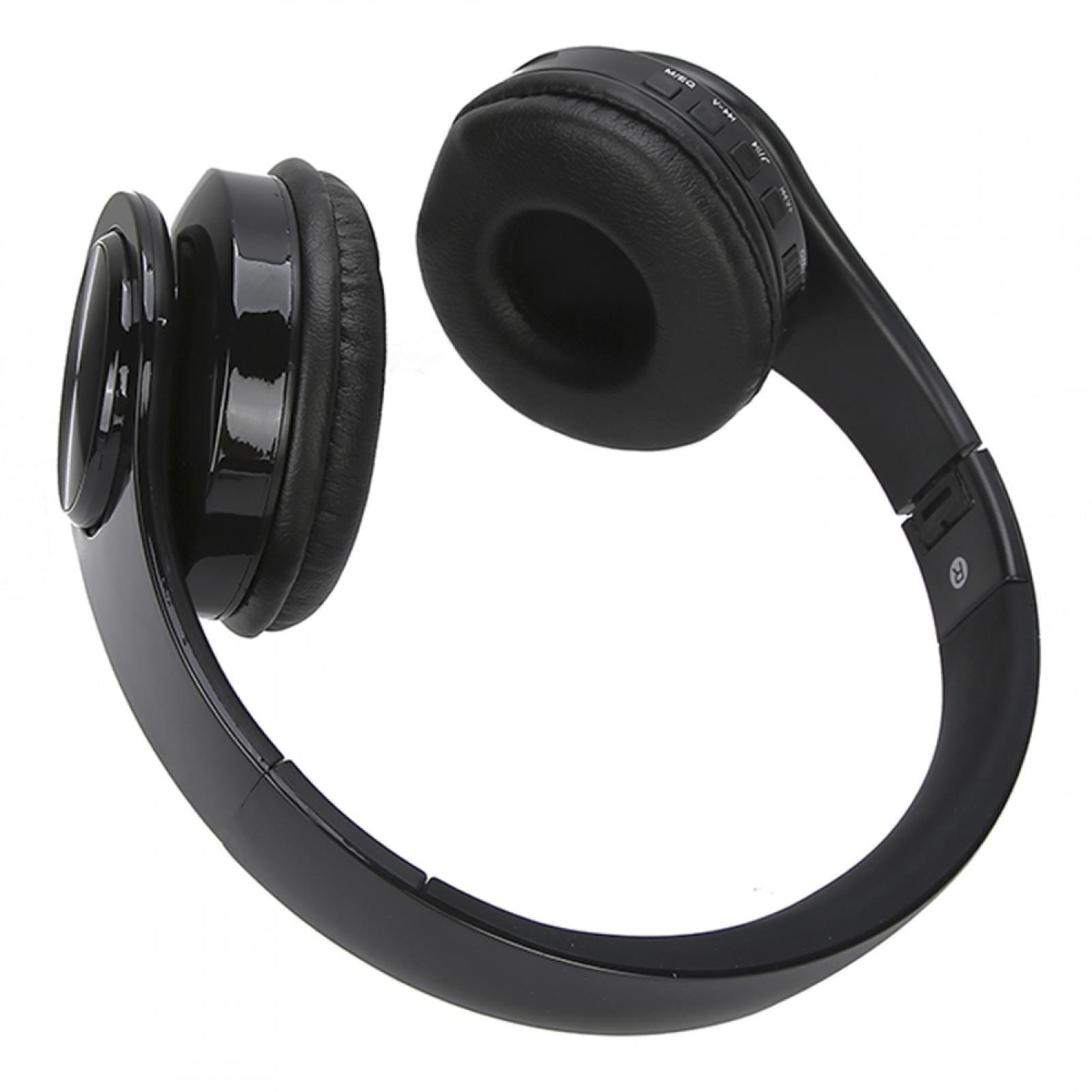 NFTIGB FG-69 Bluetooth 5.0 Earpiece Wireless Over-Ear Stereo Headset with Built-in Microphone, Foldable Gaming Headphones, Black