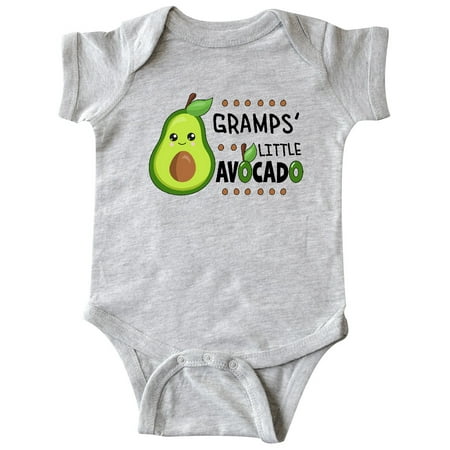 

Inktastic Gramps Little Avocado with Cute Baby Avocado Gift Baby Boy or Baby Girl Bodysuit