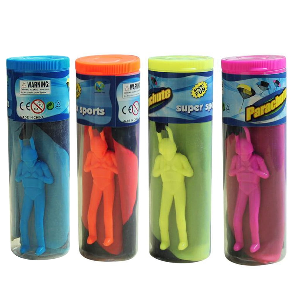 Parachute Toy, Tangle Free Throwing Toy Parachute, Outdoor Children's Flying Toys, No Battery