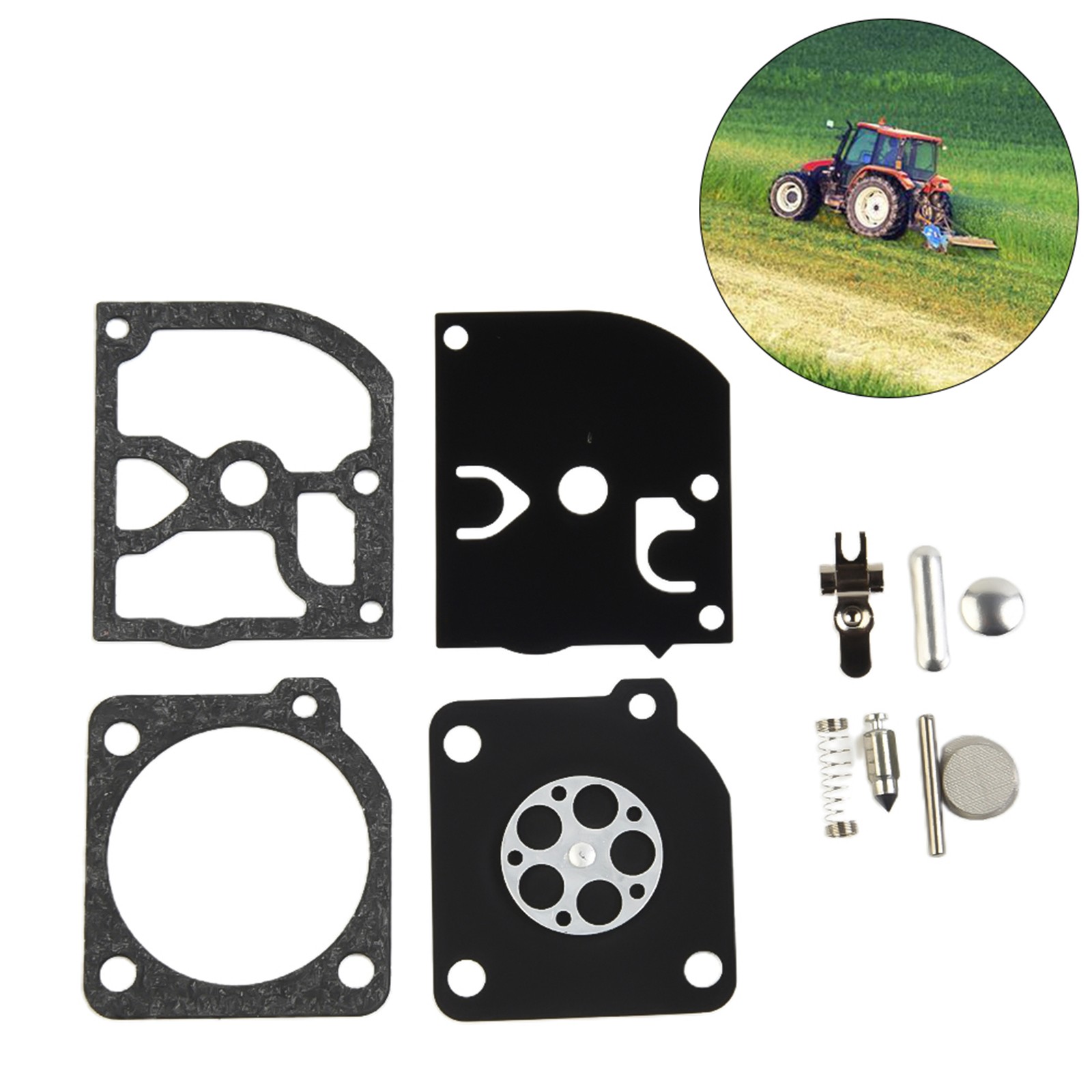 Kit De Réparation Carburateur Pour Tronçonneuse Stihl 136, 137, 141, 142 - Compatible RB-137