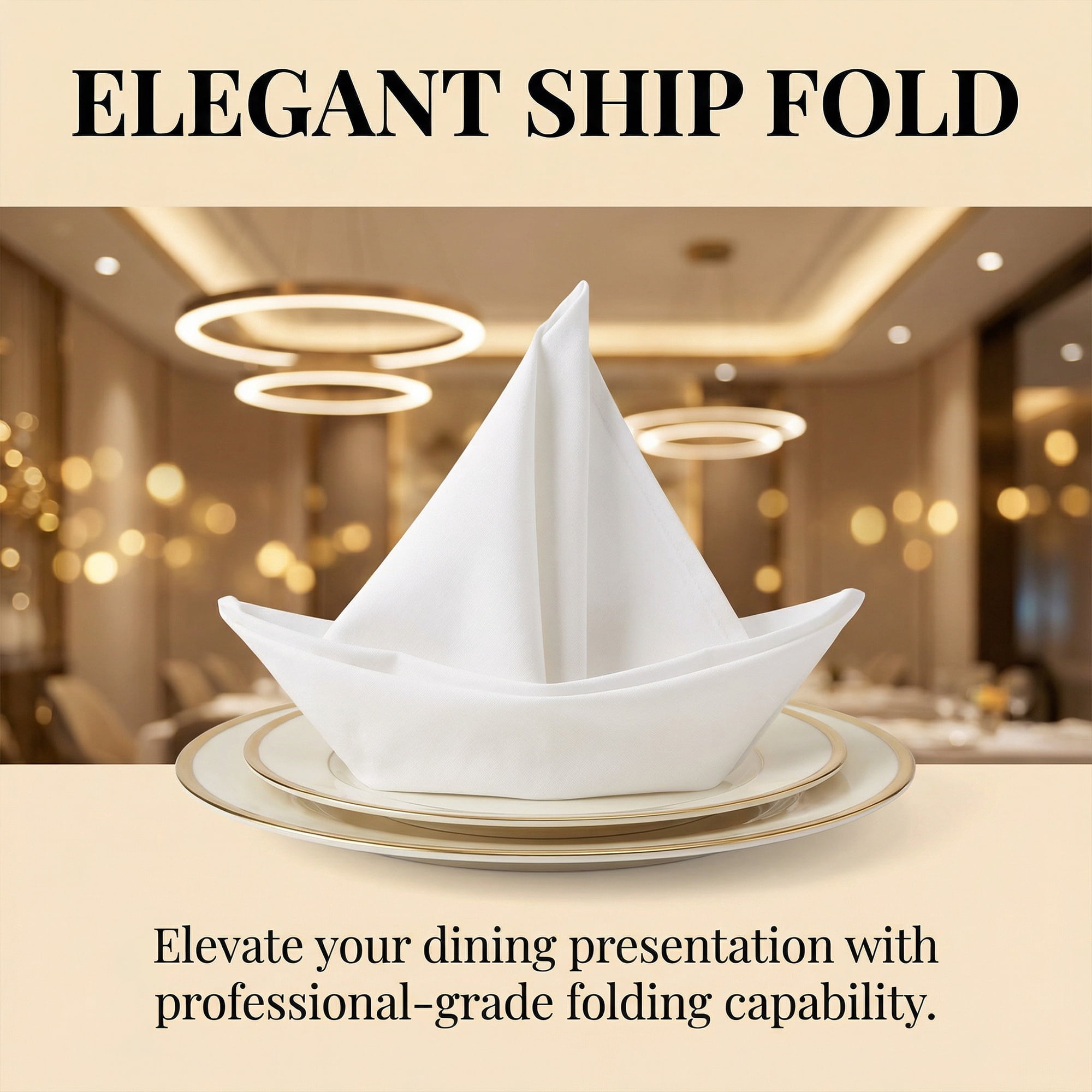 Unique Bargains 12Pcs Cotton Washable Reusable Events Cloth Napkins White 16x16inch