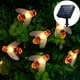 thumbnail image 3 of Cadena de luces solares para jardín, 7 m/22,97 pies, 50 cuentas, IP65, impermeable, para exteriores, 3 of 5