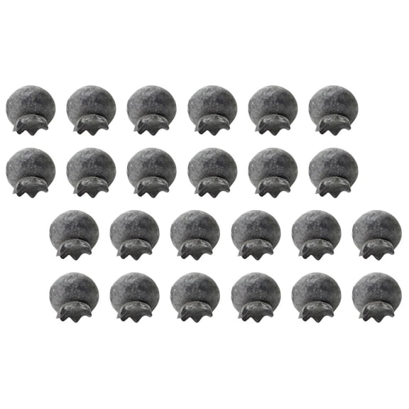 LEORX Simulated Blueberries Artificial Fruits Blue Foam 24Pcs Movie Production