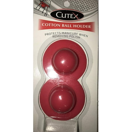 Manicure Balls - Cotton Ball Holder, Protects Manicure When Removing Polish By Cutex