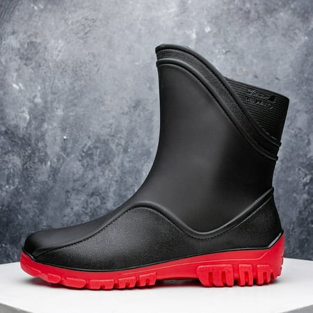 

Men‘s Fashion Non-slip Waterproof Wear-resistant Rain Boots