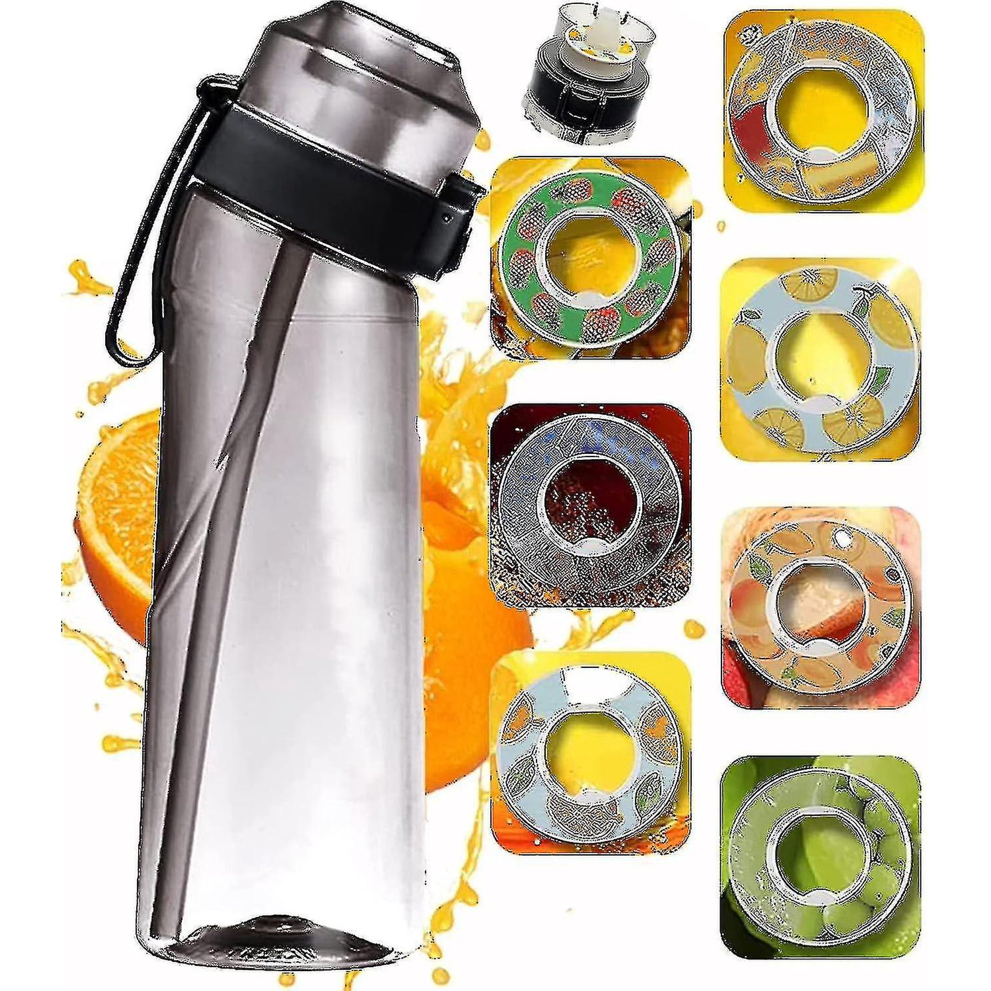 Air-up Bottle Starter Set, 650ml Bottle with 3 Flavored Pods