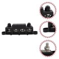 thumbnail image 3 of MasteelfCA 2pcs Bus Bar Marine Bus Bar 4 Stud Distribution Block Power Distribution Blocks, 3 of 8