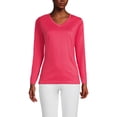 thumbnail image 3 of Lands' End Women's Relaxed Supima Cotton T-Shirt, 3 of 3