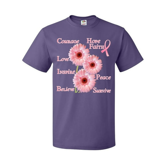 Inktastic Inspirational Breast Cancer Panel T-Shirt
