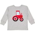 thumbnail image 3 of Inktastic Farming Red Tractor Boys or Girls Long Sleeve Toddler T-Shirt, 3 of 5