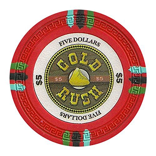 Claysmith Gaming Gold Rush Poker Chip Heavyweight 13.5Gram Clay