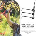 thumbnail image 4 of Shisuyan 20pcs Pruner Spring Replacement Compression Spring Stainless Steel Spring Pruners Durable Precision Pruner Springs For Trimming Scissor Pruning Shears Spring Black, 4 of 8