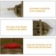 thumbnail image 2 of Alimentador De Pesca, Alimentador De Pesca De 10 Piezas, Método De Alimentador De Pesca En Línea, Alimentador De Pesca En Línea Para Plástico De Pesca De Carpa,11 Feliz Sencillez, 2 of 5