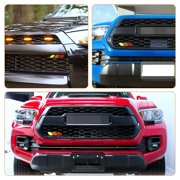 Tri 3 Color Acrylic Badge Front Grille Emblem For Toyota Tacoma 4Runner Tundra Rav4