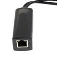 thumbnail image 4 of 2x Compatible con 802.3AF / con Adaptador de Divisor de Alimentación Activa Sobre Ethernet (48V A 12V 2A) - Negro Hugo Divisor PoE de ABS, 4 of 10