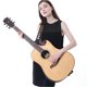 thumbnail image 3 of PU Leather Guitar Shouder Strap Fashionable Breathable Stable Lightweight Bass Strap Replacement Green, 3 of 4