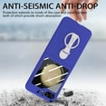 thumbnail image 3 of TECH CIRCLE Case for Samsung Galaxy Z Flip5 (2023) - Hard Plastic Shockproof Rugged Phone Case Slim Fit Lightweight Cover with Phone Ring Stand Holder, Blue, 3 of 8
