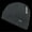 Heather Charcoal, variant on Decky K017-WHT Halla, Basic Cuff Beanies - White
